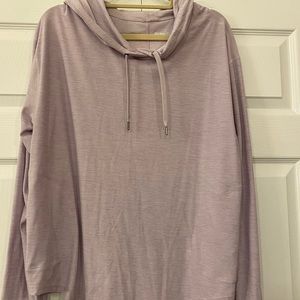 Old Navy Active Purple Turtleneck Pullover